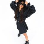 Lauren Gottlieb Instagram - You need a bad girl to blow your mind 💣 Which pic is your Fav 1-5? 😎 📸 Shot by bae @newinflux Glasses @louisvuitton Jacket @moncler Boots @prada #laurengottlieb #model #usa #india #uk #louisvuitton #moncler #prada #fashion #style #shoot #photography #newinflux