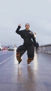 Lauren Gottlieb Instagram - TIME TRAVELLER ⏳😵‍💫 @miamatangi playing this track on repeat 🔥 🎤 M.I.A #timetraveller 📸 Shot/Edited @newinflux 👟 Choreography @officialsazzie 📍London #laurengottlieb #dance #london #trending #trendingreels