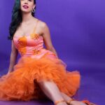 Lauren Gottlieb Instagram - Look at the stars, look how they shine for you ✨✨✨ Dress @papadontpreachbyshubhika Shoes @accessoriesbypapadontpreach Accessories @vivazadiamonds Styling @ipshita_bhatnagar Makeup @makeupbyrishabk Hair by Babita Photography @fashionbyprateek @vinaylolam Agency @tapnrise @imtapansingh @shruti_modi #photography #photoshoot #hollywood #bollywood #ootd #mood
