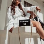 Lauren Gottlieb Instagram - London is always a good idea 🫦💫 Photography by celebrity photographer @newinflux! Shirt Dress….. @off____white Bag…………….. @off____white Boots………….. @moncler Glasses……….. @chanelofficial #laurengottlieb #offwhite #moncler #monclergentlemonster #monclergenius #chanel #chaneleyewear #chanelbeauty #london #uk #fashion #model #shoot