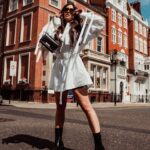 Lauren Gottlieb Instagram - London is always a good idea 🫦💫 Photography by celebrity photographer @newinflux! Shirt Dress….. @off____white Bag…………….. @off____white Boots………….. @moncler Glasses……….. @chanelofficial #laurengottlieb #offwhite #moncler #monclergentlemonster #monclergenius #chanel #chaneleyewear #chanelbeauty #london #uk #fashion #model #shoot