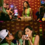 Lauren Gottlieb Instagram - Green Goddess 💚💚💚 #birthday #partyoftheyear Stylist @ipshita_bhatnagar 😘 #dress #ootd #green #greengoddess #birthday #party #nightclub #friends #rowdy #goodtime