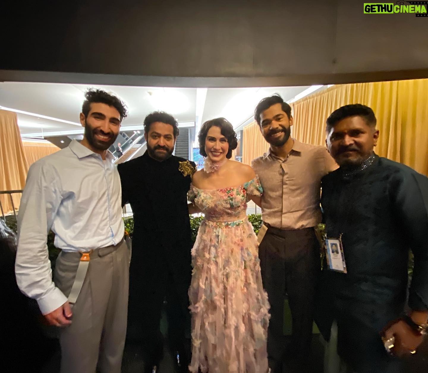 Lauren Gottlieb Instagram - Standing ovation at the Oscars!!!! ππΌπ A night I will never forget β₯οΈππ» Prem Rakshith sir, I was so proud to dance your iconic steps on the Oscarβs stage. Hearing you say our act was living up to the original song was the blessing I needed to perform. This performance was an extension of the years of hard work the entire RRR team gave from inception to winning an Oscar ππΊπ» Congratulations Team RRR!! Congratulations India!! Congratulations Tollywood!! You took over Hollywood and rocked the Oscars ππΌπ€© Thank you Raj Kapoor Productions, Rita Maye Bland, Napoleon and Tabitha Dβumo, Prem Rakshith, Team RRR, and the Academy (I said it) for having me in the the performance ππΌπ Iβve heard and empathise with what people are saying about casting. The conversation being had is important. Although Iβm not a part of casting, I will be more vigilant and speak up. Please forgive my mistake of saying Bollywood. Of course I know itβs Tollywood. Tollywood songs hit different ππ₯³ and the industry deserves all the recognition! Iβm incredibly grateful for this experience. I will relive this week in my mind forever ππΌπ @mmkeeravani_official @ssrajamouli @alwaysramcharan @jrntr @premrakshith_choreographer @rrrmovie @kaalabhairava7 @sipligunjrahul @rajkapoorproductions @nappytabs @ritamayebland