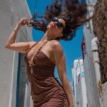 Lauren Gottlieb Instagram - BRB livin that island life ☀️🏝#Mykonos 📸 @newinflux 💋 #mykonosgreece #greece #greekislands #vacation #holiday #summer #travel #travelphotography #wanderlust #inlove