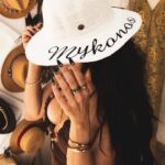 Lauren Gottlieb Instagram - BRB livin that island life ☀️🏝#Mykonos 📸 @newinflux 💋 #mykonosgreece #greece #greekislands #vacation #holiday #summer #travel #travelphotography #wanderlust #inlove