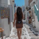 Lauren Gottlieb Instagram - BRB livin that island life ☀️🏝#Mykonos 📸 @newinflux 💋 #mykonosgreece #greece #greekislands #vacation #holiday #summer #travel #travelphotography #wanderlust #inlove