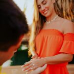 Lauren Gottlieb Instagram – We couldn’t be more thrilled with our engagement ring from @foreverdiamondsny 💍♥️ We wanted to have the perfect engagement ring and having one customised and built just for us is a dream come true! 🥰 Thank you so much to @foreverdiamondsny for making this beautiful piece and for being a special part in our engagement 😘🫶🏼

#shesaidyes #proposal #engaged  #engagementring #princesscut #yearoftherabbit