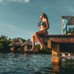 Lauren Gottlieb Instagram - If you need me I’ll be here…. 🧜🏻‍♀️🏝️ 📸 Shot by @newinflux 🩵 📍 @arubaoceanvillas 🩷 #Aruba #ArubaOceanVillas #beach #beachhut #holiday