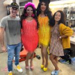 Lauren Ridloff Instagram - Rare date night with the hubs to see the fabulous @deafiesindrag 💃🏽💃🏽💃🏽💃🏽
