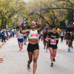 Lauren Ridloff Instagram - Happy #medalmonday! The hard work paid off and I felt like the miles flew by (at least some of them!). Thank you to @brooksrunning @alisondesir @hansonsbrooksodp and @chimarathon for the training, support and an incredible race weekend, and most importantly to my FAMILY for cheering me on every step of the way 🤟🏽🤟🏽I’m already wondering what my next marathon will be… 📸 @jayhallphotos
