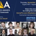 Lauren Ridloff Instagram - I also had the honor of hosting the @mediaaccessawards to spotlight individuals and projects for changing the way people with disabilities are perceived in the media 💖 to name a few: Selma Blair, Peter Farrelly, David Zimmerman, Allen Rucker, Sofia Sanchez, Joey Caverly, As We See It, Love on the Spectrum, Cha Cha Real Smooth and Only Murders in the Building 💥