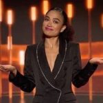 Lauren Ridloff Instagram - I also had the honor of hosting the @mediaaccessawards to spotlight individuals and projects for changing the way people with disabilities are perceived in the media 💖 to name a few: Selma Blair, Peter Farrelly, David Zimmerman, Allen Rucker, Sofia Sanchez, Joey Caverly, As We See It, Love on the Spectrum, Cha Cha Real Smooth and Only Murders in the Building 💥