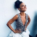 Lauren Ridloff Instagram – Thank you glam team for channeling my inner glow ✨✨ 📸: @vernonfrancois 
Styling: @jasonrembert wearing @tonywardcouture 
Hair: @vernonfrancois 
Face: @autumnmoultriebeauty