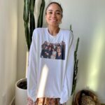 Lauren Ridloff Instagram - Grateful for the love, always. Thank you so much @sorrypookie for the gift. I love this cloud of a sweatshirt ☁️☁️