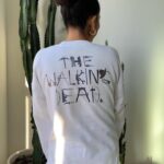 Lauren Ridloff Instagram - Grateful for the love, always. Thank you so much @sorrypookie for the gift. I love this cloud of a sweatshirt ☁️☁️