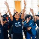 Lauren Ridloff Instagram - It’s the week of the @nycmarathon, my very 1st marathon ever! Feeling all the feels after visiting @ps347asl where I used to teach, where the ASL/Deaf Vibe is strong! A shout-out to @jenafloydart who designed these amazing Run Happy ASL shirts for the occasion! I'm still raising funds for the school and there’s still time to donate with @brooksrunning matching all your donations. Click link in bio to donate. A HUGE thank you to everyone who has donated so far! Be sure to follow my Stories THIS Funday Runday Sunday when I run THE race! #RunHappy #Sponsored