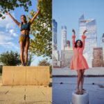Lauren Ridloff Instagram – How I look vs how I feel after a long run 👑