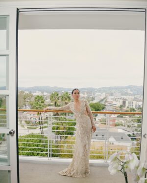 Lauren Ridloff Instagram - Getting ready with @laurenridloff for the 95th annual Academy Awards! 🤘🏼
#oscars2023 #editorialphotography #bts #leica #leicaq2

Stylist @jasonrembert 
Dress: @eliesaabworld 
Jewelry: @wempe_nyc
Shoes: @louboutinworld 
Makeup: @nickbarose 
Hair: @cynthiaglam 
Nails: @chuenails 
Car: @maserati @maseratiusa