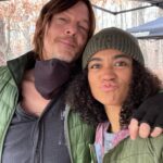 Lauren Ridloff Instagram – This episode 💕 Just me with a bunch of 🐐🐐🐐🐐 #twd