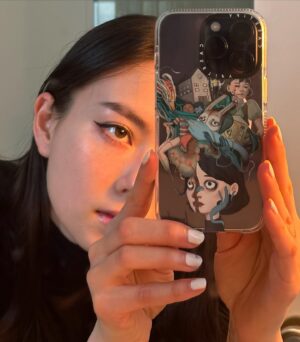 Lauren Tsai Instagram - @casetify 📱👥 

Thank you so much to Casetify’s team for the collaboration. I love these cases and I’m so happy every time I see your pics with them all over the world. 🖤 hope you enjoy
(Edit- they’re available on casetify’s site!!)