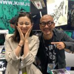 Lauren Tsai Instagram - I remember watching Kim Jung Gi draw for the first time with Terada san, perhaps 4 years ago in Nakano Broadway. I was in a trance watching each line run out from his pen. His drawing was magical to witness and built from immeasurable dedication. I was moved not only through his art but by the kindness he shared with everyone at all levels. He drew on every art book that fans purchased with care. Kim Jung Gi has helped so many people reach higher in themselves to push beyond what they perceive their limits to be, me included. Thank you for everything you brought to the world through your beautiful talent, art, and these celebrated quiet moments you shared with so many. You will forever inspire. What a sudden loss. Rest in peace, Kim Jung Gi.