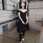 Lauren Tsai Instagram - yesterday in nyc @sandyliang 🖤