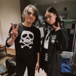 Lauren Tsai Instagram - WHEN I GROW UP I WANT TO BE NOTHING AT ALL (it’s hard to find words that do justice to how inspiring @gerardway is. i’m so grateful to have met and MCR will always be in my heart 🖤!!)