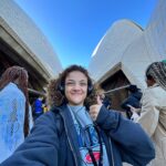 Laurie Hernandez Instagram - toured the sydney opera house a few weeks ago. this was our tour guide, Peter. he let me take a .5 of him. very nice man