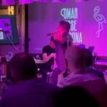 Laurie Hernandez Instagram - #TheJaniceJam WAS A BLAST!! it was my first time performing a song (‘Bad Idea,’ and with the official band from @waitressmusical nonetheless😭🩷) @mattdeangelis22 , thank you for letting me sing with you and for your kindness. the world celebrated Janice’s love and energy- you could feel it in the room! there was SO much talent (swipe above to see some of them!) for more info on the night and on donations please check out @officialjanicejam . All donations go to the Breast Cancer Research Foundation! cheers!!