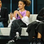 Laurie Hernandez Instagram - yesterday I teamed up with @nike to launch Body Confident Sport, a first-of-its-kind online coaching program. the tool was co-developed in partnership with Dove to build body confidence for girls through sports, so coaches and all- be sure to check it out! So grateful to be on a panel with such incredible human beings🥹