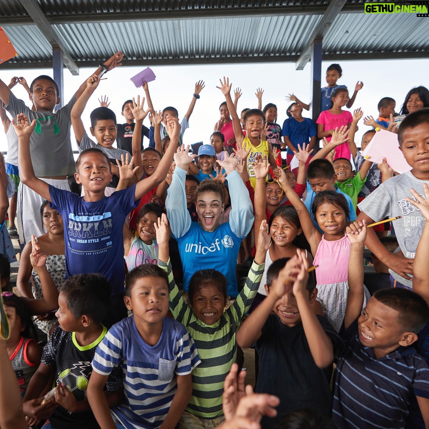 Laurie Hernandez Instagram - Something big happened today- I’m honored to join @UNICEFUSA as its newest Ambassador — and I’m committing to advocating for children’s rights today and forever. 💙