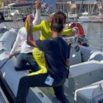 Laury Thilleman Instagram - concentré d’émotions et de frissons ! déso mais je m’en remets pas 🥹🥲 j’ai vécu un rêve de gosse hier ✨ merci Marseille ce n’est que le début de cette belle aventure olympique 🇫🇷