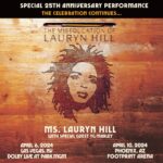 Lauryn Hill Instagram – 🙋🏾‍♀️ Vegas, 🙋🏾‍♀️ Phoenix 

The Celebration Continues…

With Special Guest @ygmarley