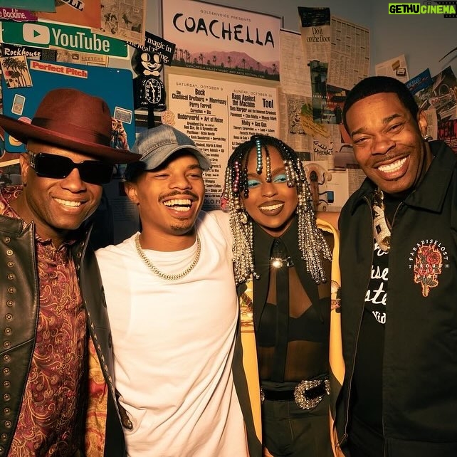 Lauryn Hill - 73.9K Likes - MAXIMUM Love and Respect to our LEGENDARY friends and family @wyclefjean, @bustarhymes and @princewonda for rocking with YG Marley at @coachella this weekend!! 🫶🏾🫶🏾🫶🏾✨♥️🥹
.
.
.
@ygmarley
@romarley
@bustarhymes
@wyclefjean
@princewonda
@irma_mchedlishvili