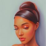 Lauryn McClain Instagram - everyone else is doing this AI shit. so here ya go. -Lulu, AI. ♡
