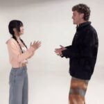 Lauv Instagram - #MOMO is #Lauv‘s dance teacher for the day💃 @lauvsongs #TWICE #트와이스 #모모 #WithYOUth❤‍🔥 #ONESPARK💥