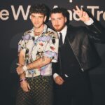Lauv Instagram - He’s handsome @bazzi last slide haha me I’m just a lil chicken x slay photos by @blackprints @spotify u run the world x