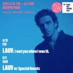 Lauv Instagram - I’M GONNA BE DOING AN EXCLUSIVE IMYWIW18. FULL ALBUM PERFORMANCE AND THEN ANOTHER SET WITH SPECIAL GUESTS ON 5/31 and 6/2 IN KOREA - FLY IN IF YOURE NOT LOCAL HAHAHAHAHA @seouljazzfestival 💙