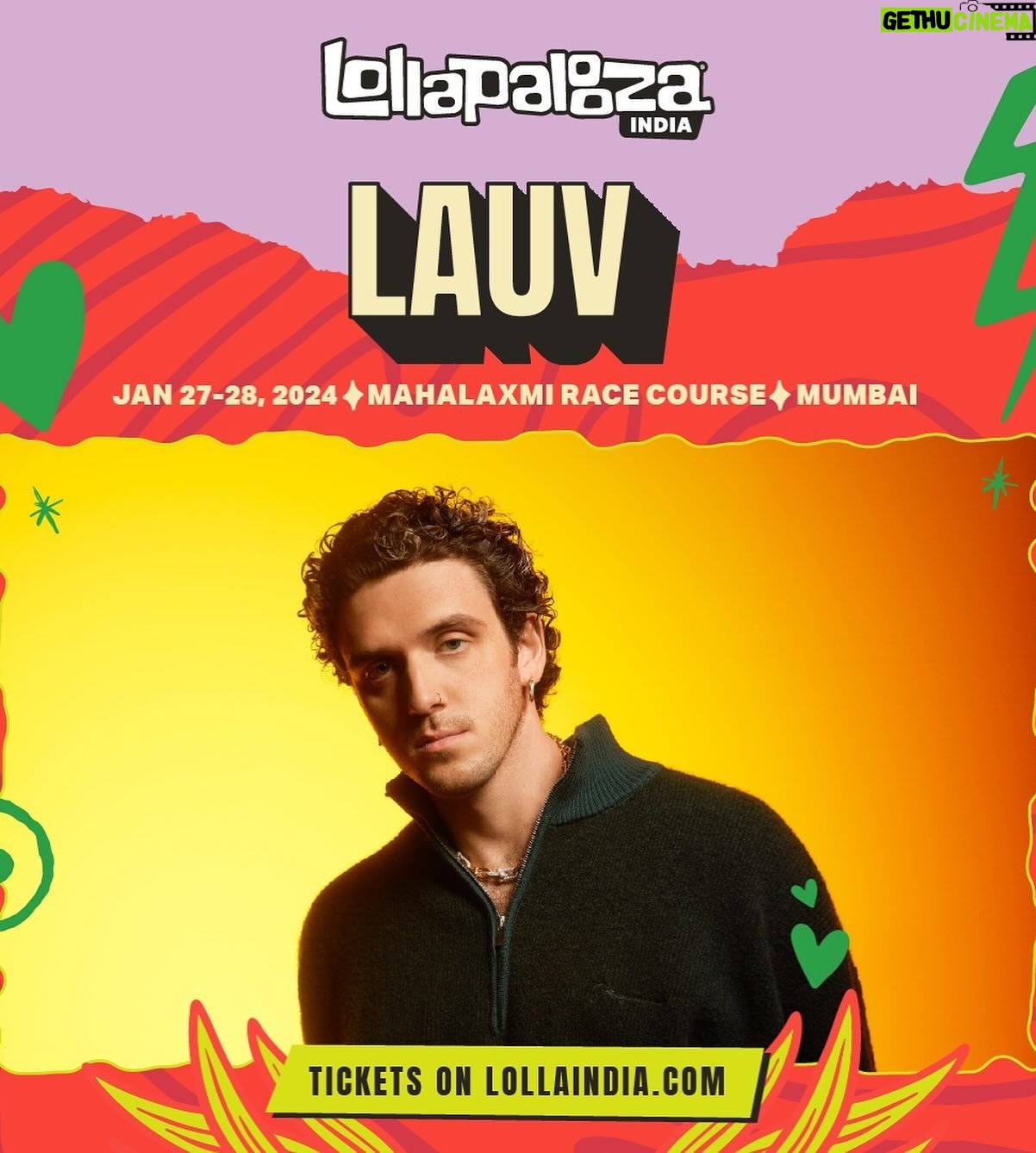 Lauv Instagram - INDIA JEEZ IVE WAITED FOREVER TO COME BACK AND. NOW. WE. CAN. SAY. IIII AMMMM!! @lollaindia