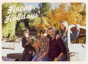 LeAnn Rimes Instagram - hap hap happiest of holidays from the cibs! 
#2023 #happyholidays #christmas2023 #merrychristmas #family #christmascard