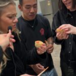 LeAnn Rimes Instagram - when the ‘pies’ come out mid glam… you throw on a robe and get your rate on 😂 sadly australia, the beanage was a little too much for me. but @kohhair_ had enough fuel to stay awake for an entire filming day…! going to miss all of the faces in this video so much… but the ratings must go on and london, it’s over to you! let me know what i should try. restaurant recommendations, snacks, anything fun for the next month and i’ll get on it! #meatpie #veganpie #beanage #rimesrates #rimesreviews #ratewithrimes