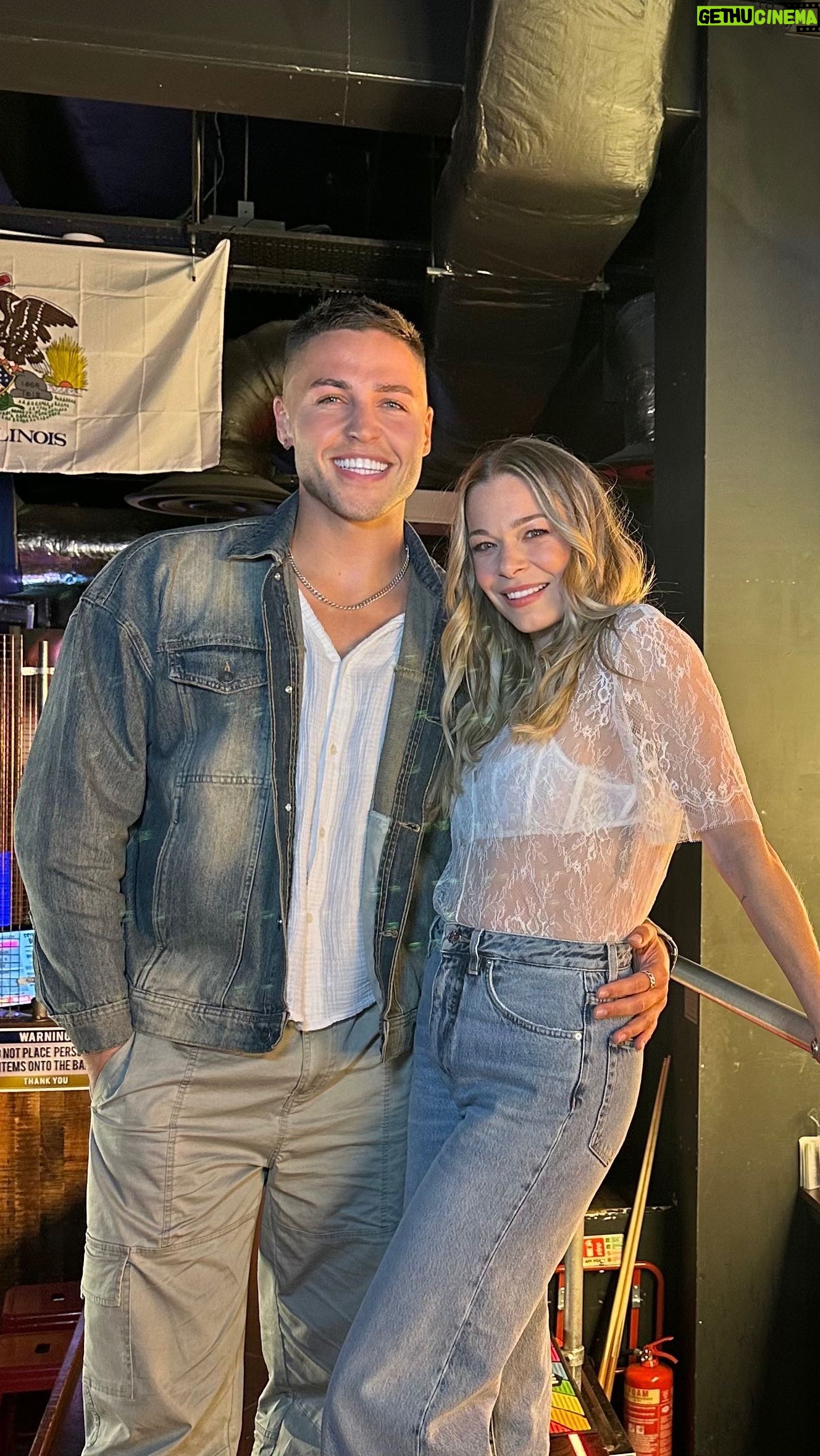 LeAnn Rimes Instagram - The *only* person I’d let interrupt me mid song on the bar at Coyote Ugly ahead of her London show next year…