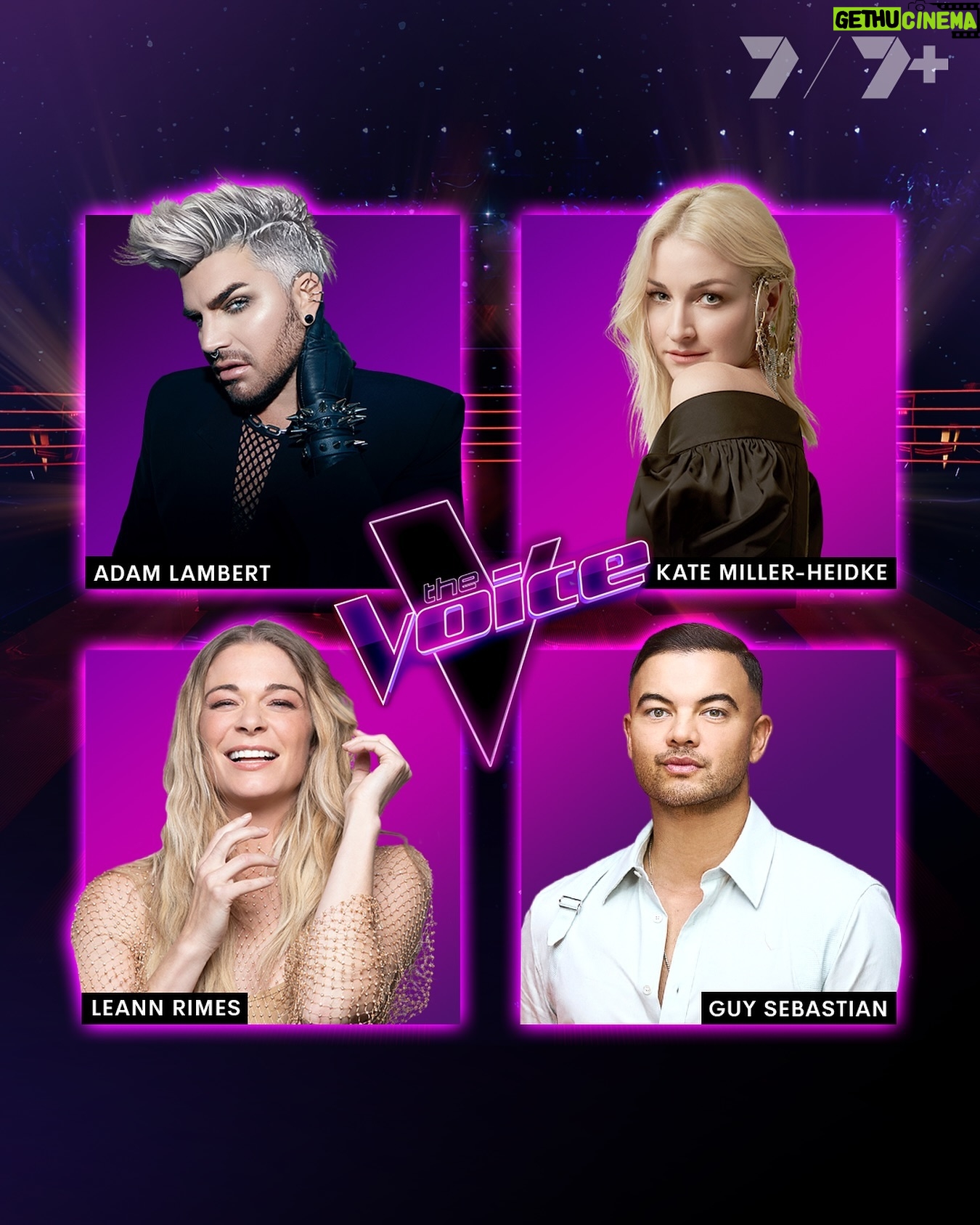 LeAnn Rimes - 37.5K Likes - Who’s ready to see these four on the iconic red chairs 👀 @adamlambert @katemillerheidke and @leannrimes will join @thevoiceau alongside returning superstar coach, @guysebastian 👏
The Voice Australia premieres later this year on @channel7 and @7plus 🎤 #TheVoiceAU