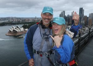 LeAnn Rimes Instagram - we did the damn thing! climbed the sydney harbour bridge today. thank you @bridgeclimb for an incredible experience!! it was magical! #sydneyharbour #sydneyharbourbridge #sydneyharbourbridgeclimb #sydney🇦🇺