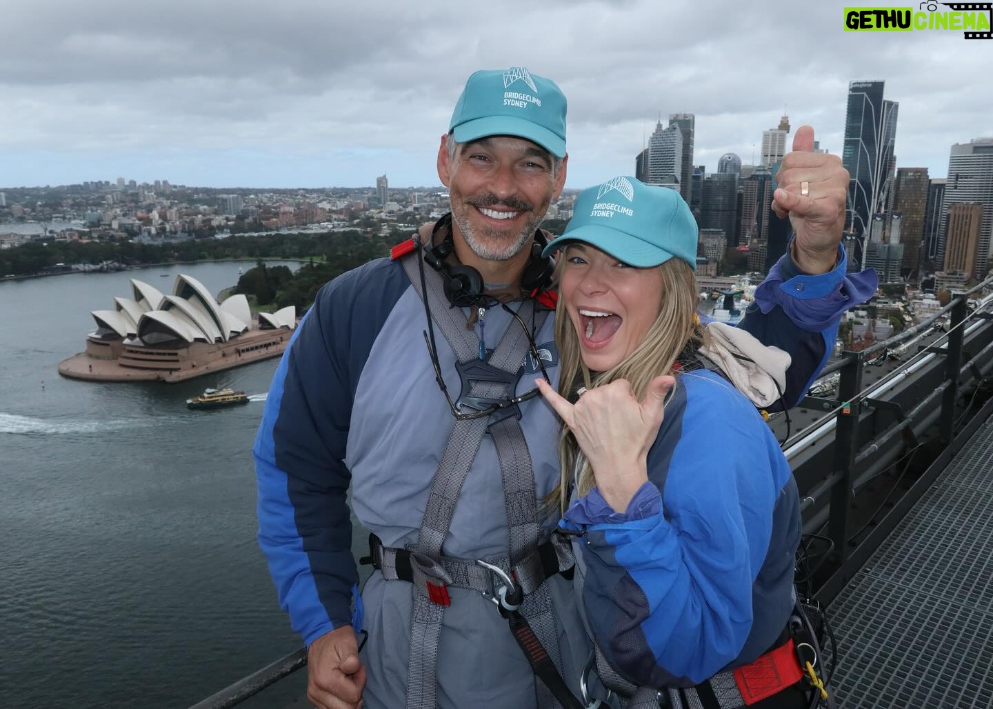 LeAnn Rimes - 17.9K Likes - we did the damn thing! climbed the sydney harbour bridge today. thank you @bridgeclimb for an incredible experience!! it was magical! #sydneyharbour #sydneyharbourbridge #sydneyharbourbridgeclimb #sydney🇦🇺