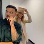 LeAnn Rimes Instagram - checking out @guysebastian’s bottom end… 😂 #yourman #joshturner #lownote #bottomend