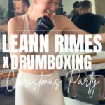 LeAnn Rimes Instagram - Leann Rimes x Drumboxing Christmas Party 🎄 Rockin’ around with rhythm was the perfect way to celebrate 🙌 Never seen a room full of people so merry and bright ✨🥁🎅 Wishing a very Merry Christmas to you and yours 🤍 #christmas #holiday #christmasparty #music #drum #boxing #drumboxing #goodvibes