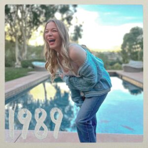 LeAnn Rimes Instagram - it’s a 1989 (“taylor’s version” of course) and red lip kinda day… thank you for my cardigan @taylorswift ✨

couldn’t resist a little recreate, seeing that it was halloween 🎃 and all!