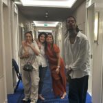 Leïla Bekhti Instagram - À Cannes j’ai : - réfléchi visiblement - j’étais trop heureuse de retrouver des gens que j’aime - j’ai eu la chance de manger des pizzas - je me suis allongée sur un balcon - j’ai imité l’une de mes actrices préférées - j’étais avec des teams de rêve - j’ai assisté au dîner lights on women et c’est FATIMA KACI qui s’est distinguée avec son court métrage - j’ai croisé un des personnages de « je verrai toujours vos visages » mais qui? - et on s’est pris pour Eminem pendant 30 secondes avec Adèle, je pensais qu’elle connaissait les paroles , j’ai été prise d’une jalousie profonde mais finalement elle faisait du Yahourt comme moi , du coup j’ai été hyper rassurée . . Et évidemment bravo à Justine Triet et toute son équipe pour cette palme 💘