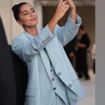 Leïla Bekhti Instagram – 🩵 @amiparis 🩵